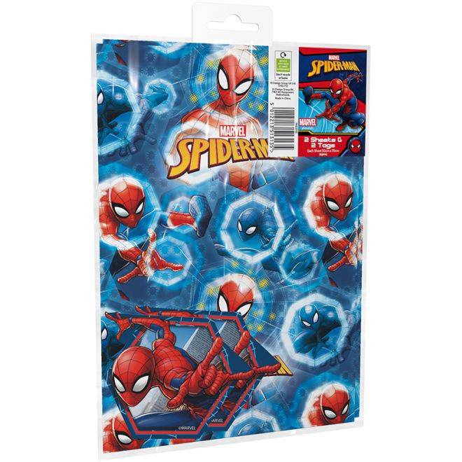 Spiderman lahjapaperi
