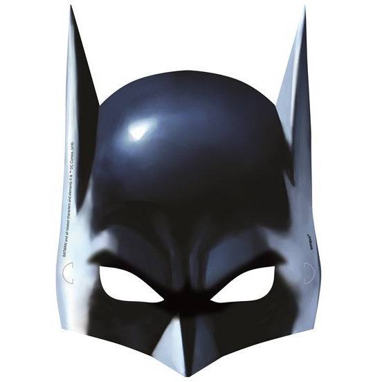 Batman naamarit syntymäpäiville (8 kpl).