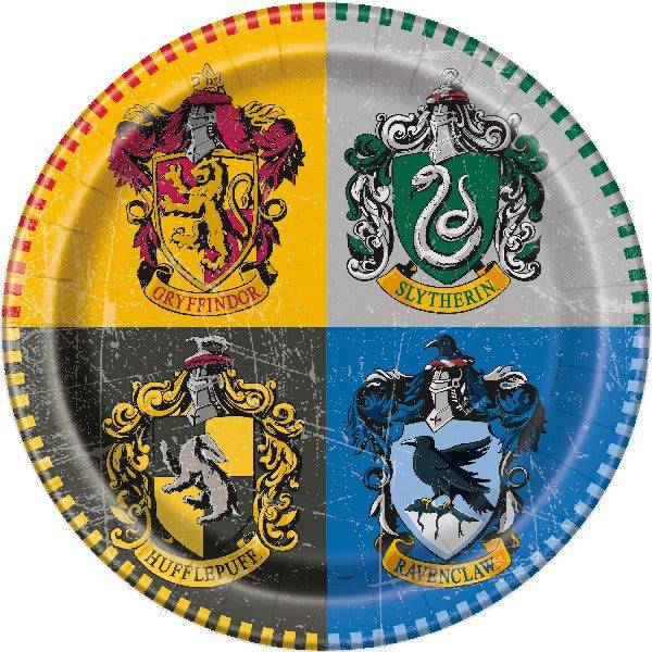 Harry Potter-lautaset, isot (8 kpl).