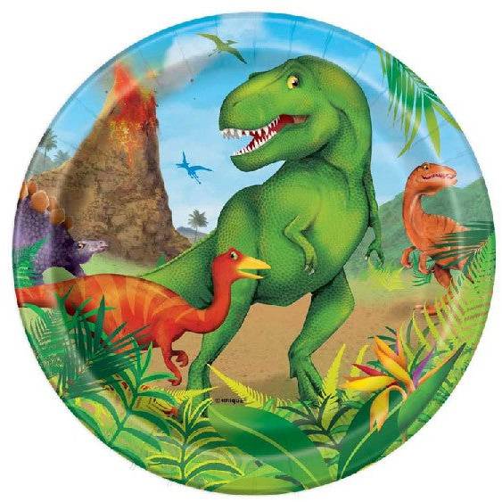 Dinosaurus pienet lautaset (8 kpl).