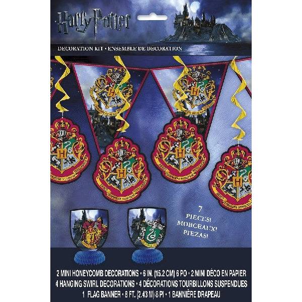 Suosittu Harry Potter -koristepaketti (sis. 7 kpl koristeita).