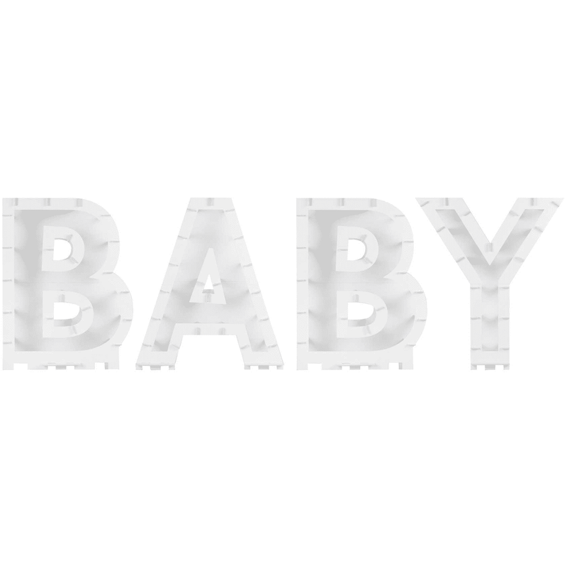BABY-ilmapallotelineet pahvista (78 cm)