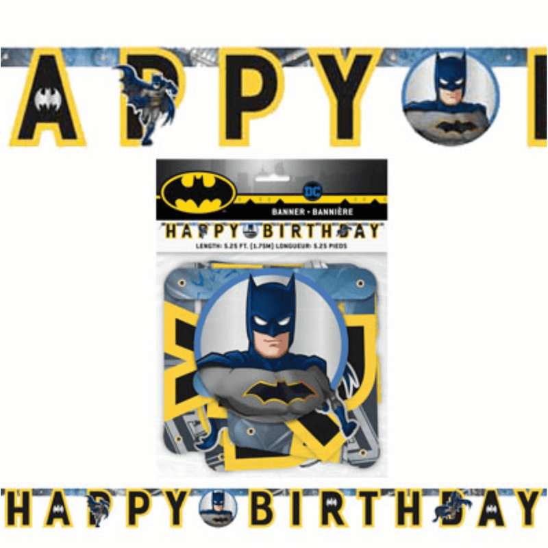 Batman viiri "Happy Birthday"