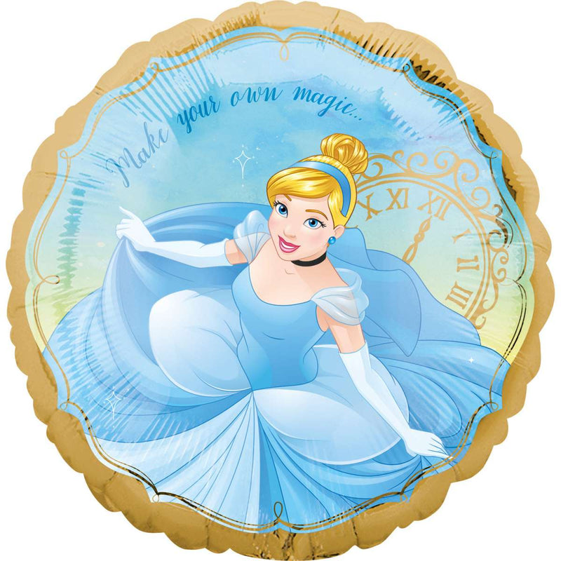Prinsessat Tuhkimo folioilmapallo Disney (45 cm)