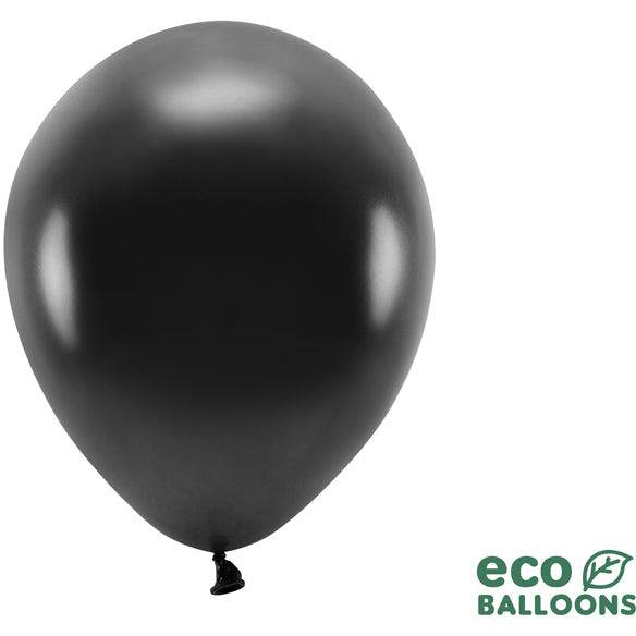 EKO®-ilmapallot biohajoava, metallic black (10 kpl)