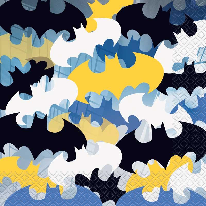 Batman Servetit, lepakkokuvioitu (16 kpl).