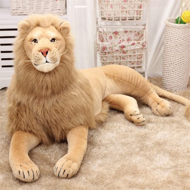 VUOKRAUS - Leijona 110 cm koristeeksi safarisynttäreille.
