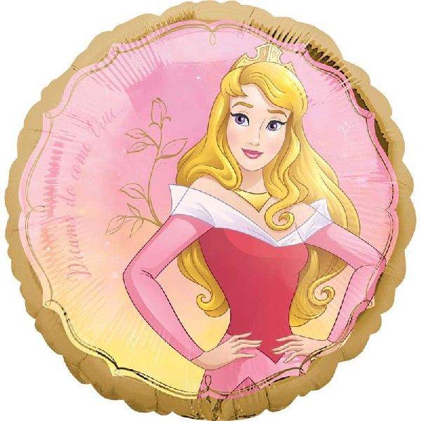 Disneyn prinsessat folioilmapallo Ruusunen (45 cm)