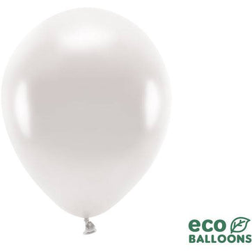 EKO®-ilmapallot biohajoava, metallic pearl (10 kpl)