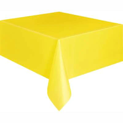 Pöytäliina keltainen (274 cm)