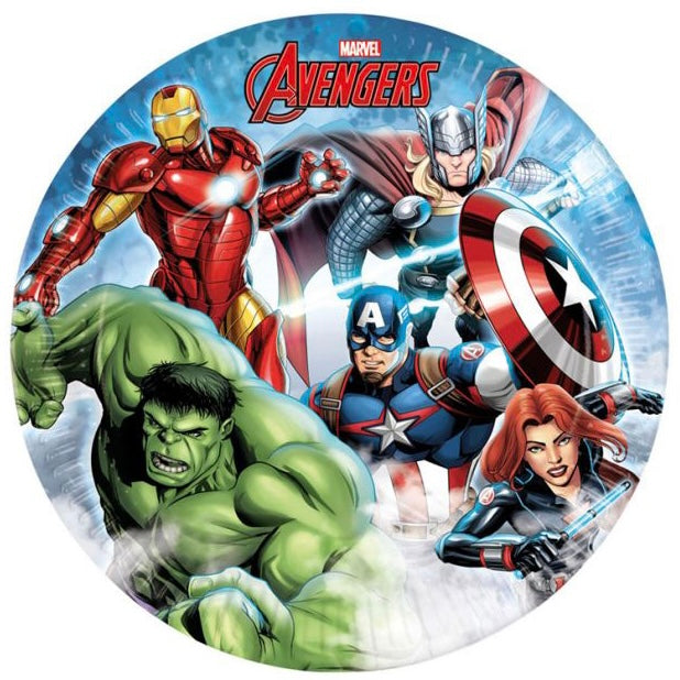 Avengers lautaset Infinity Stones pienet (8 kpl)