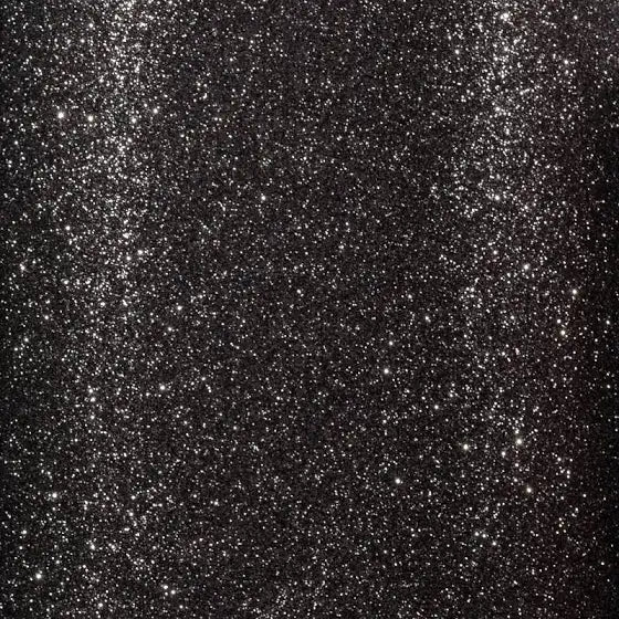 Musta viiri glitter (6m)