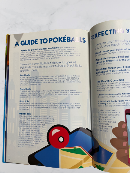Pokemon Go salaisuudet kirja (63 sivua)