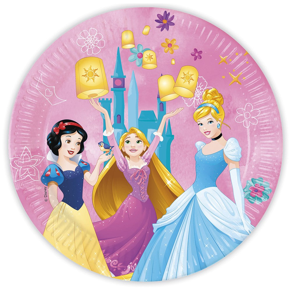 Prinsessat lautaset Disney Tuhkimo Lumikki Tähkäpää