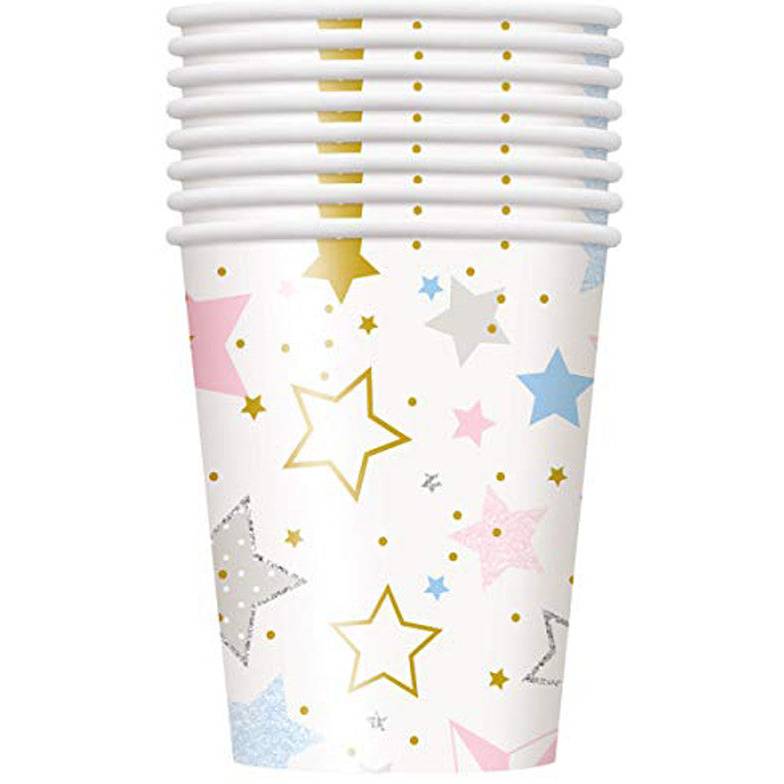 Tähdet Twinkle Twinkle mukit (8 kpl).