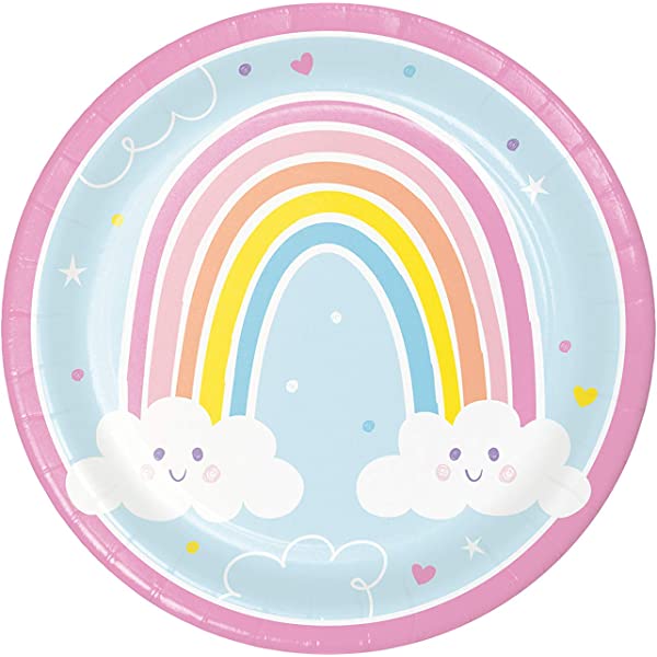 sateenkaari lautaset happy rainbow