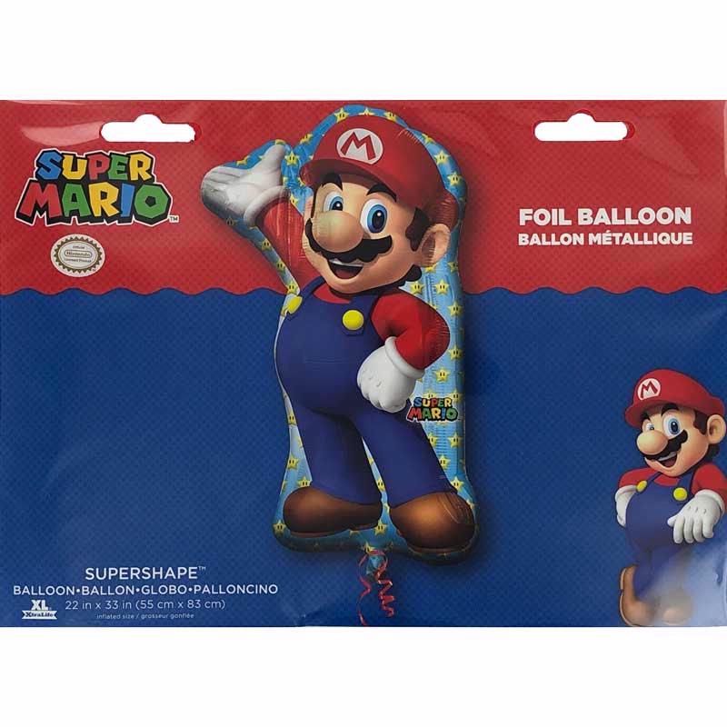 Super Mario muotofoliopallo (83 cm)