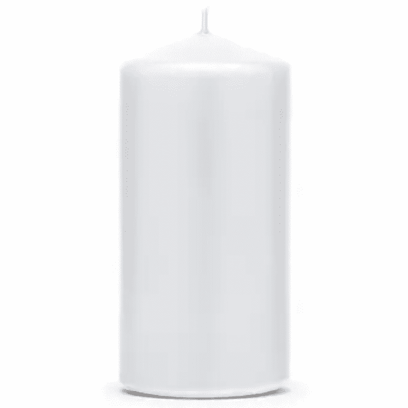 Valkoinen kynttilä (12 cm)